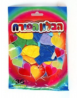 חבילת 36 בלונים